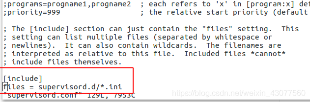 配置守护进程文件